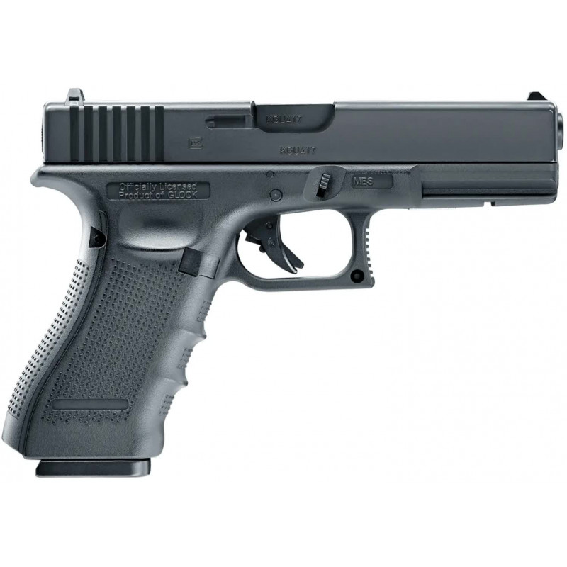 Пістолет страйкбольний Umarex Glock 17 Gen4 Blowback СО2 кал. 6 мм ВВ