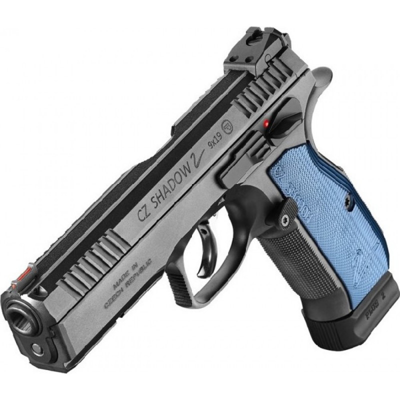 СПОРТИВНИЙ ПІСТОЛЕТ CZ SHADOW2 КАЛ.9X19, 19RND, MANUAL SAFETY, NICKEL BLACK