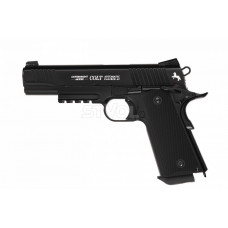 ПНЕВМАТИЧНИЙ ПІСТОЛЕТ UMAREX COLT M45 CQBP BLACK BLOWBACK КАЛ.4,5ММ