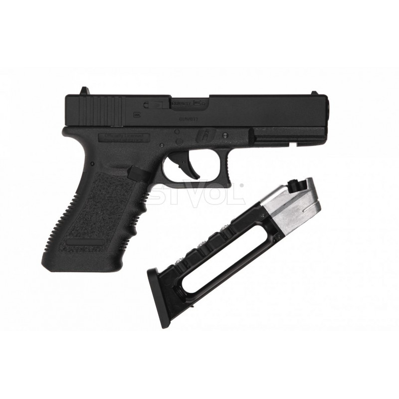 ПНЕВМАТИЧНИЙ ПІСТОЛЕТ UMAREX GLOCK 17 BLOWBACK КАЛ.4,5ММ
