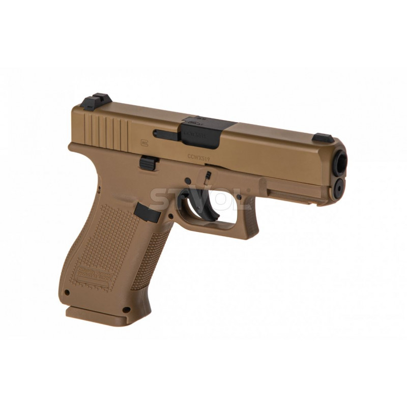 ПНЕВМАТИЧНИЙ ПІСТОЛЕТ UMAREX GLOCK 19X NON- BLOWBACK КАЛ.4,5ММ