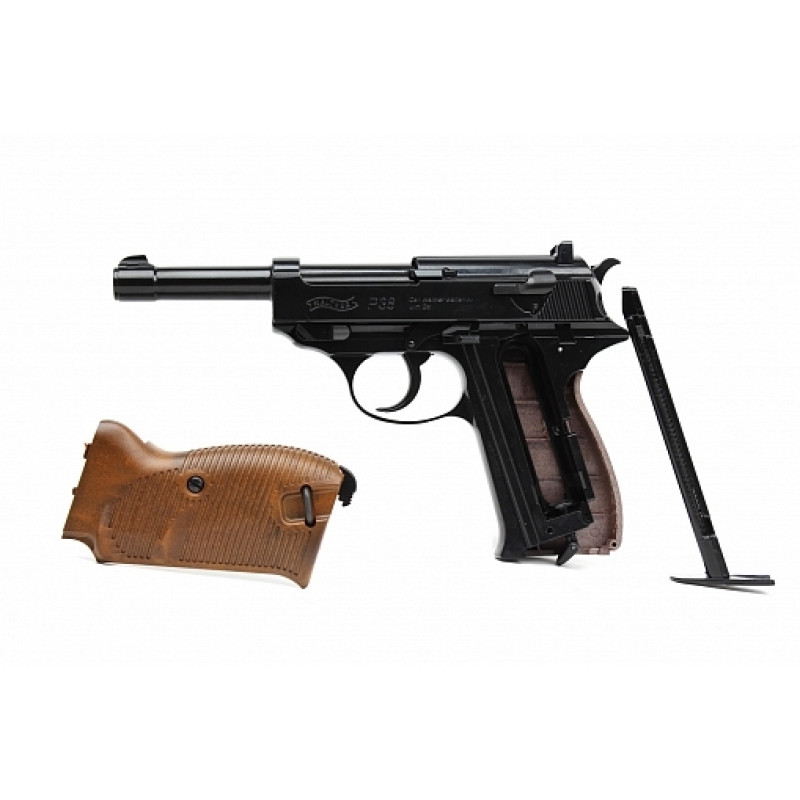 ПНЕВМАТИЧНИЙ ПІСТОЛЕТ UMAREX WALTHER P38 BLOWBACK КАЛ.4,5ММ