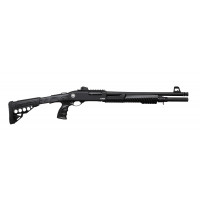 ATROX Tactic Black Telescopic Stock 12/47 см Рушниця гладкосвтольна Huglu 7+1 TR