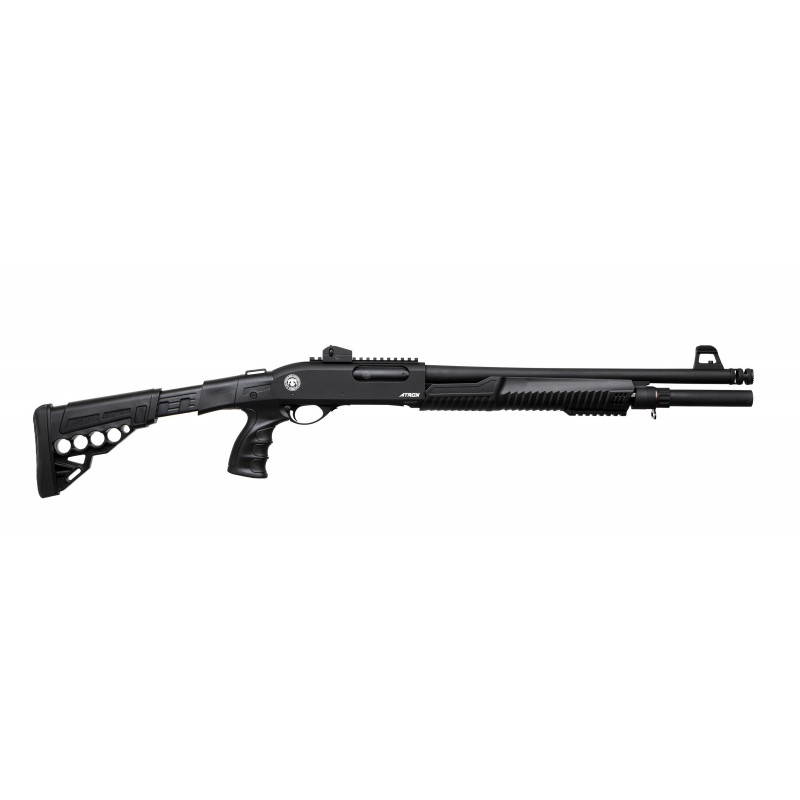 ATROX Tactic Black Telescopic Stock 12/47 см Рушниця гладкосвтольна Huglu 7+1 TR