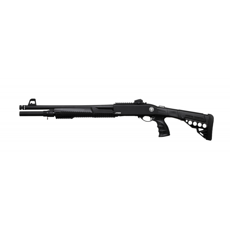 ATROX Tactic Black Telescopic Stock 12/47 см Рушниця гладкосвтольна Huglu 7+1 TR