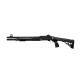 ATROX Tactic Black Telescopic Stock 12/47 см Рушниця гладкосвтольна Huglu 7+1 TR