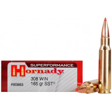 Патрон Hornady SPF кал .308 Win куля SST маса 165 гр/10.7 г