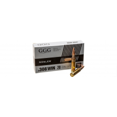 Патрон нарізний GGG k.308 Win, NOSLER HPBT, 175gr (11,3 г)