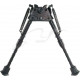 Сошки Harris Bipod S-BRM на антабку. 15,2-22,9 см. Шарнірна база. Підпружинені ніжки
