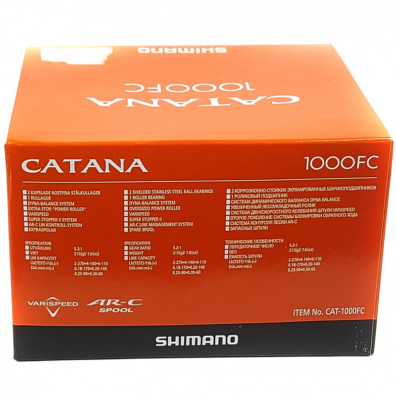 Катушка Shimano Catana 1000FC Катушка Shimano Catana 1000FC