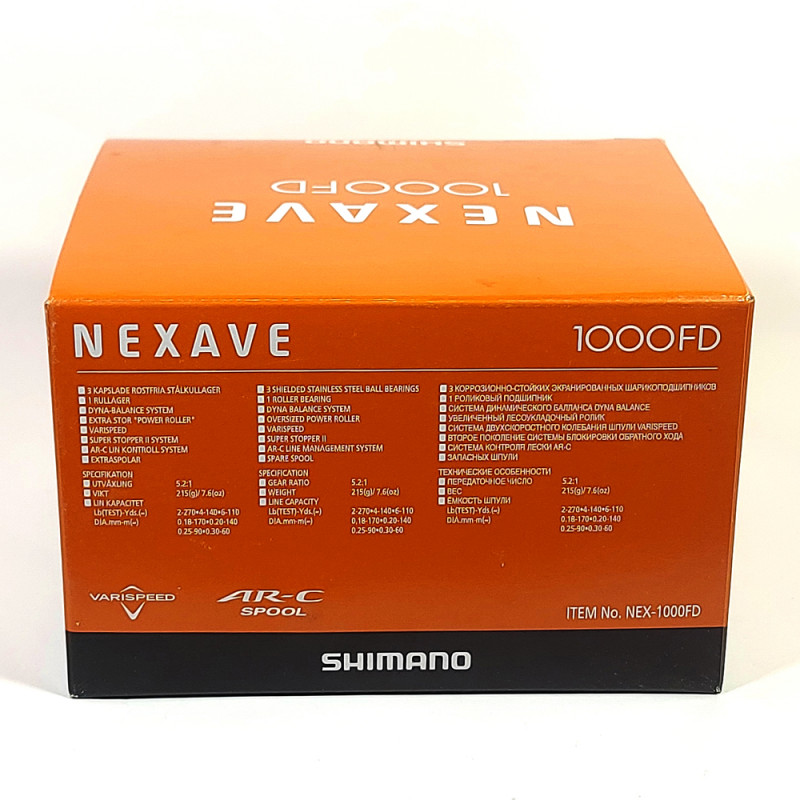 Катушка Shimano Nexave 1000 FD Катушка Shimano Nexave 1000 FD