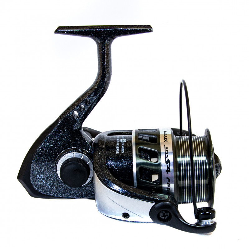 Катушка ALLUX S4 SPIN FEEDER 6000 4.9*1 5+1 ш\п 0.25-200 м. Катушка ALLUX S4 SPIN FEEDER 6000 4.9*1 5+1 ш\п 0.25-200 м.