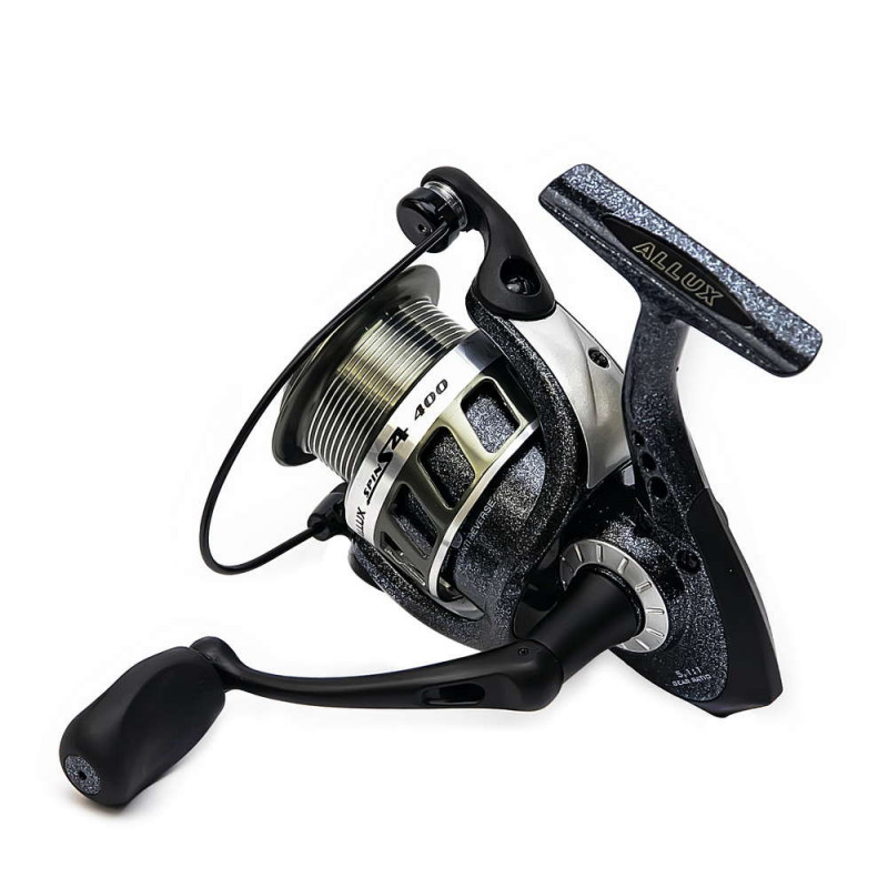 Катушка ALLUX S4 SPIN 400 5.1*1 5+1 ш\п 0.20-200 м. Катушка ALLUX S4 SPIN 400 5.1*1 5+1 ш\п 0.20-200 м.