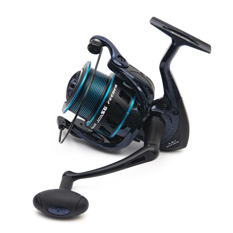 Катушка ALLUX S6 SPIN FEEDER 6000 4.9*1 7+1 ш\п 0.25-200 м. Катушка ALLUX S6 SPIN FEEDER 6000 4.9*1 7+1 ш\п 0.25-200 м.