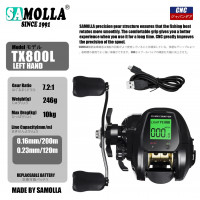 Катушка мультиплекаторная Samolla 800 с электронным счётчиком Катушка мультиплекаторная Samolla 800 с электронным счётчиком