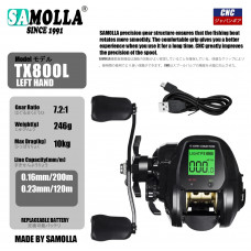 Катушка мультиплекаторная Samolla 800 с электронным счётчиком