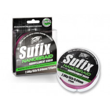 Шнур Sufix NanoBraid 135 м PINK (DS1WE01345QB11)