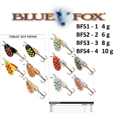 Блесна Blue Fox Vibrax Hot Pepper BFS2