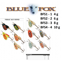 Блесна Blue Fox Vibrax Hot Pepper BFS4 Блесна Blue Fox Vibrax Hot Pepper BFS4