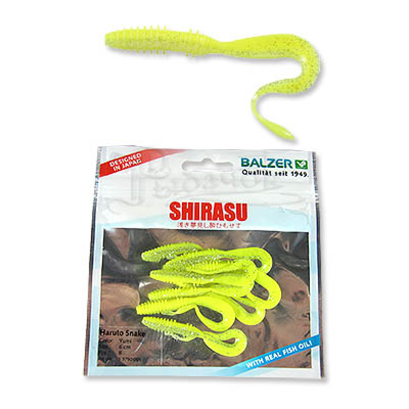 Силиконовая приманка Balzer Shirasu Haruto Snake 6cm Силиконовая приманка Balzer Shirasu Haruto Snake 6cm