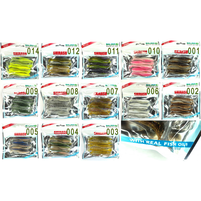 Силиконовая приманка Balzer Suki Swimmer 7,5cm Силиконовая приманка Balzer Suki Swimmer 7,5cm