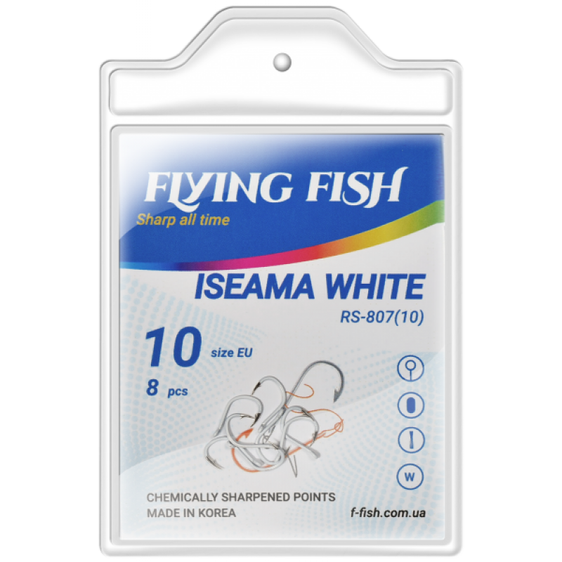 Крючки ISEAMA WHITE Крючки ISEAMA WHITE