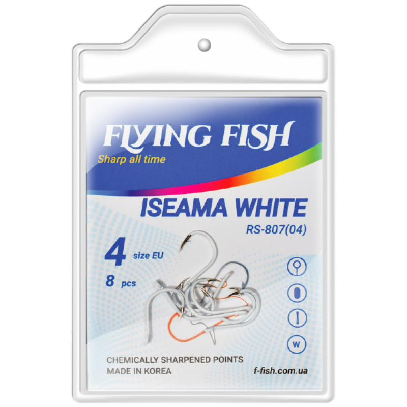 Крючки ISEAMA WHITE Крючки ISEAMA WHITE