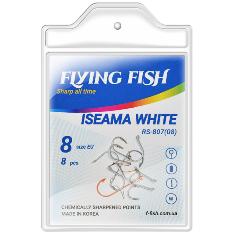 Крючки ISEAMA WHITE Крючки ISEAMA WHITE