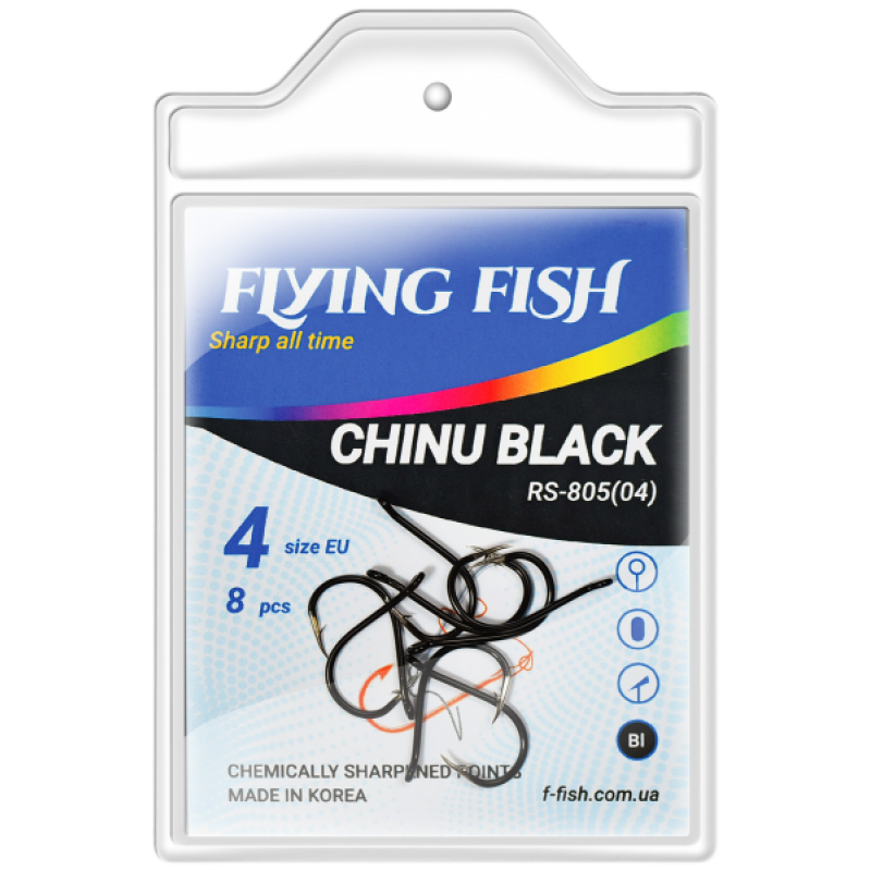 Крючки CHINU BLACK Крючки CHINU BLACK