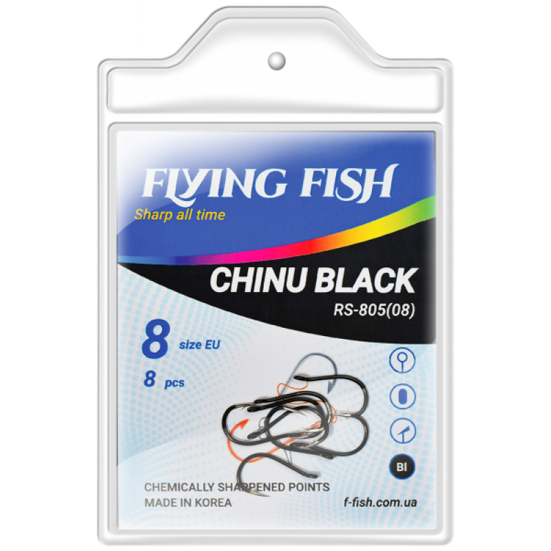 Крючки CHINU BLACK Крючки CHINU BLACK