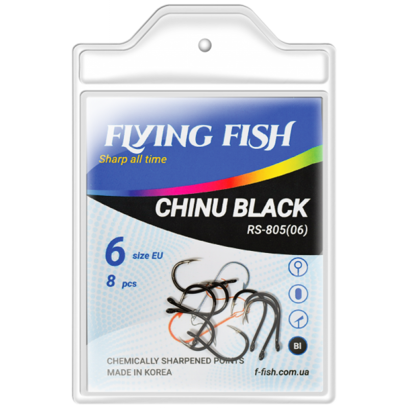 Крючки CHINU BLACK Крючки CHINU BLACK