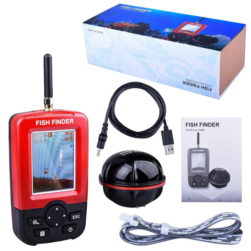 Беспроводный эхолот Fish Finder XJ-01 Беспроводный эхолот Fish Finder XJ-01