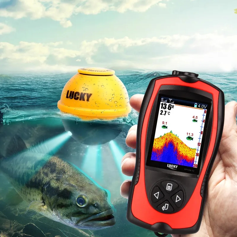 Беспроводный эхолот Lucky FF1108-1CWLA Беспроводный эхолот Lucky FF1108-1CWLA