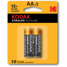 Батарейки Kodak Extralife Alkaline AA (LR6), блистер 2 шт.