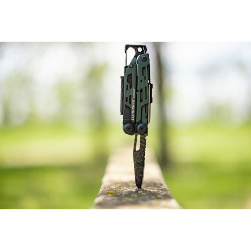 Мультитул LEATHERMAN SIGNAL Green Topo 832692