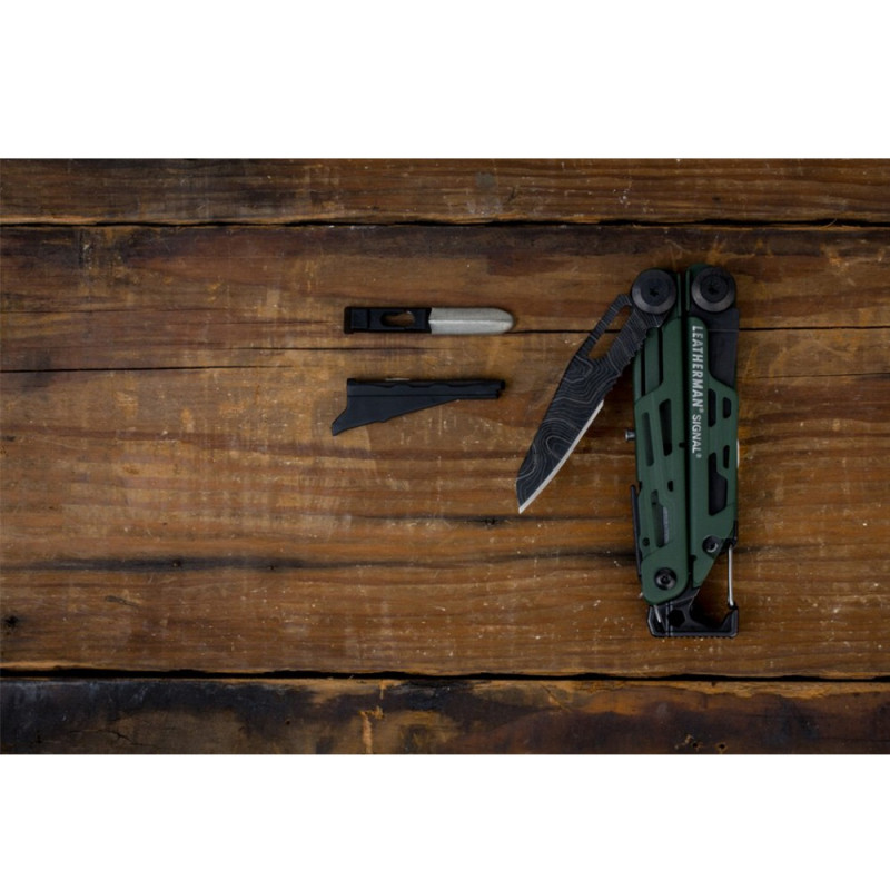 Мультитул LEATHERMAN SIGNAL Green Topo 832692